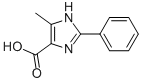 5-Methyl-2-phenyl-1h-imidazole-4-carboxylicacid Structure,28824-94-4Structure