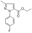 1-(4-Fluorophenyl)-3-methyl-1h-pyrazole-5-carboxylic acid ethyl ester Structure,288251-64-9Structure