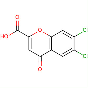 6,7-Dichloro-4-oxo-4h-chromene-2-carboxylic acid Structure,288399-54-2Structure