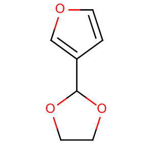 2-(3-呋喃)-1,3-二氧戊环结构式_28872-87-9结构式