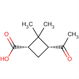(1s,3r)-(9ci)-3-乙酰基-2,2-二甲基-环丁烷羧酸结构式_288848-24-8结构式