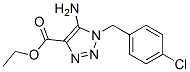 5-氨基-1-(4-氯苯基)-1H-1,2,3-噻唑-4-羧酸乙酯结构式_28924-62-1结构式