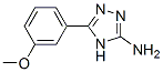 5-(3-Methoxyphenyl)-4H-1,2,4-triazol-3-amine Structure