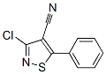 3-Chloro-5-phenylisothiazole-4-carbonitrile Structure,28989-23-3Structure