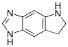 (8CI)-1,5,6,7-四氢-吡咯并[2,3-f]苯并咪唑结构式_28996-22-7结构式