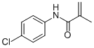 N-(4-chlorophenyl) methacrylamide Structure,2918-77-6Structure