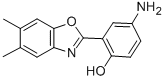 4-氨基-2-(5,6-二甲基-苯并噁唑-2-基)-苯酚结构式_292058-24-3结构式