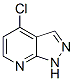 1H-Pyrazolo[3,4-b] pyridine, 4-chloro- Structure,29274-28-0Structure