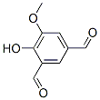 4-Hydroxy-5-methoxyisophthalaldehyde Structure,2931-90-0Structure