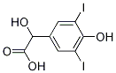 3,5-Diiodo-4-hydroxymandelic acid Structure,2932-76-5Structure