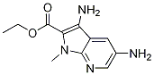 3,5-Diamino-1-methyl-1h-pyrrolo[2,3-b]pyridine-2-carboxylic acid ethyl ester Structure,293735-85-0Structure