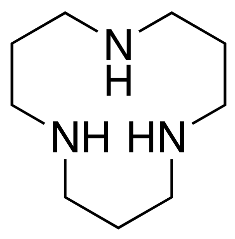 1,5,9-Triazacyclododecane Structure,294-80-4Structure