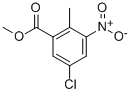 5-Chloro-2-methyl-3-nitro-benzoic acid methylester Structure,294190-17-3Structure