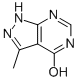 3-Methyl-1h-pyrazolo[3,4-d]pyrimidin-4-ol Structure,2942-47-4Structure