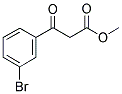 3-(3-Bromophenyl)-3-oxo-propionic acid methyl ester Structure,294881-10-0Structure