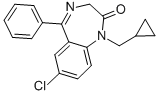 普拉西泮结构式_2955-38-6结构式