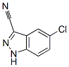 5-Chloro-1H-indazole-3-carbonitrile Structure,29646-35-3Structure