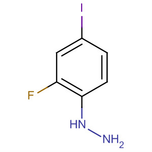 (2-氟-4-碘-苯基)-肼结构式_29654-11-3结构式