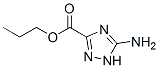 1H-1,2,4-triazole-3-carboxylicacid,5-amino-,propylester(9ci) Structure,297149-39-4Structure