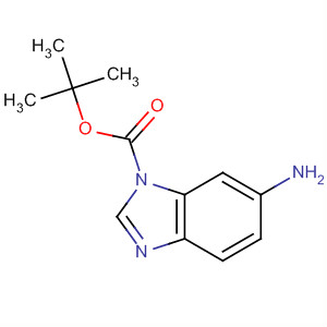 Tert-butyl 6-amino-1h-benzo[d]imidazole-1-carboxylate Structure,297756-32-2Structure