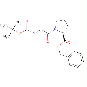 N-boc-glycyl-l-proline benzyl ester Structure,29776-78-1Structure