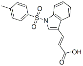 3-(1-[(4-Methylphenyl)sulfonyl]-1H-indol-3-yl)acrylic acid Structure,298187-97-0Structure