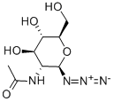 2-乙酰氨基-2-脱氧-beta-d-吡喃葡萄糖叠氮化物结构式_29847-23-2结构式