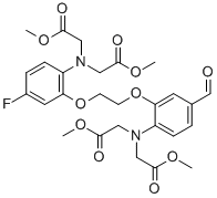 5’-Fluoro-5-formyl-bapta, tetramethyl ester Structure,299172-10-4Structure