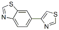 Benzothiazole, 6-(4-thiazolyl)-(8ci)Structure,29942-05-0Structure Benzothiazole, 6-(4-thiazolyl)-(8ci) Structure,29942-05-0Structure