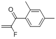 (9ci)-1-(2,4-二甲基苯基)-2-氟-2-丙烯-1-酮结构式_30005-17-5结构式