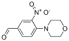 4-(4-Morpholino)-3-nitrobenzaldehyde Structure,300541-91-7Structure