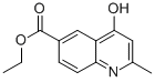 4-Hydroxy-2-methylquinoline-6-carboxylic acid ethyl ester Structure,300590-94-7Structure