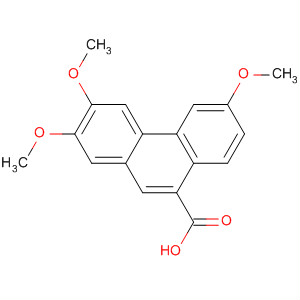 2,3,6-三甲氧基-菲-9-羧酸结构式_30062-39-6结构式