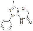 2-Chloro-n-(3-methyl-1-phenyl-1H-pyrazol-5-yl)acetamide Structure,300727-15-5Structure