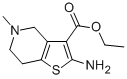 Ethyl 2-amino-5-methyl-4,5,6,7-tetrahydrothieno[3,2-c]pyridine-3-carboxylate Structure,300732-50-7Structure