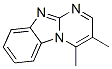 (9CI)-3,4-二甲基嘧啶并[1,2-a]苯并咪唑结构式_300858-64-4结构式