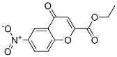 4H-1-benzopyran-2-carboxylic acid, 6-nitro-4-oxo-, ethyl ester Structure,30095-79-5Structure