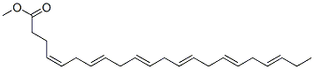 Cis-4,7,10,13,16,19-docosahexaenoic acid methyl ester Structure,301-01-9Structure