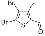 4,5-Dibromo-3-methyl-2-thiophenecarboxaldehyde Structure,30153-49-2Structure