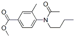 Methyl 4-butylacetamino-3-methylbenzoate Structure,301533-59-5Structure