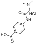 4-[(N,n-dimethylglycyl)amino]benzoic acid hydrochloride 1hcl Structure,302601-81-6Structure