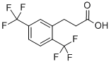 2,5-Bis(trifluoromethyl)hydrocinnamic acid Structure,302912-03-4Structure