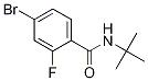 N-tert-butyl-4-bromo-2-fluorobenzamide Structure,303084-21-1Structure