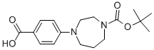 4-(4-Boc-1,4-diazepan-1-yl)benzoic acid Structure,303134-14-7Structure