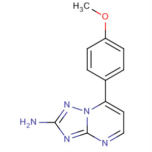 [1,2,4]Triazolo[1,5-a]pyrimidin-2-amine, 7-(4-methoxyphenyl)- Structure,303145-64-4Structure