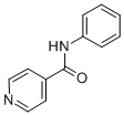 N-phenyl-4-pyridinecarboxamide Structure,3034-31-9Structure