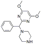 4,6-Dimethoxy-2-[phenyl(piperazin-1-yl)methyl]pyrimidine Structure,30388-44-4Structure