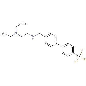 N,N-二乙基-N-(4-三氟甲基联苯-4-甲基)-乙烷-1,2-二胺结构式_304694-40-4结构式