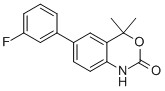 6-(3-Fluorophenyl)-4,4-dimethyl-1h-benzo[d][1,3]oxazin-2(4h)-one Structure,304854-26-0Structure