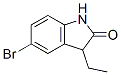 5-Bromo-3-ethyl-2-oxindole Structure,304876-05-9Structure